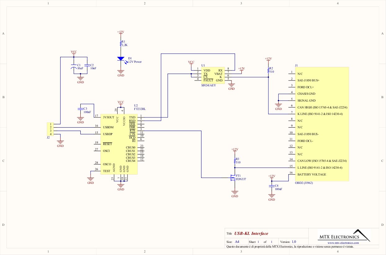 Schema cavo obd2