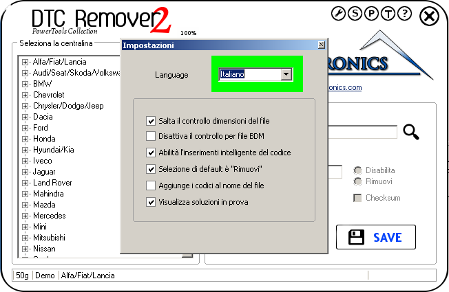 MTX_Electronics_DTC_Remover_cambio_lingua