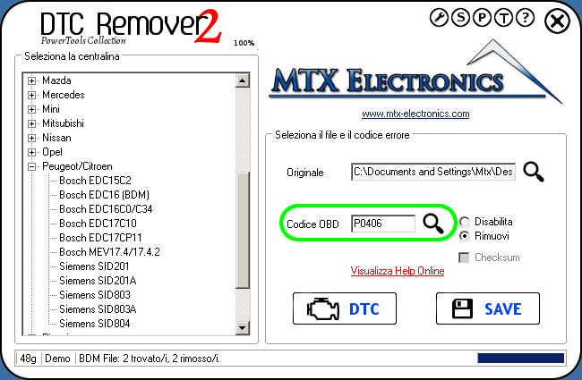 MTX_Electronics_DTC_Remover_codice_errore